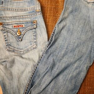 Hudson boot cut flared 26 light wash and distressed